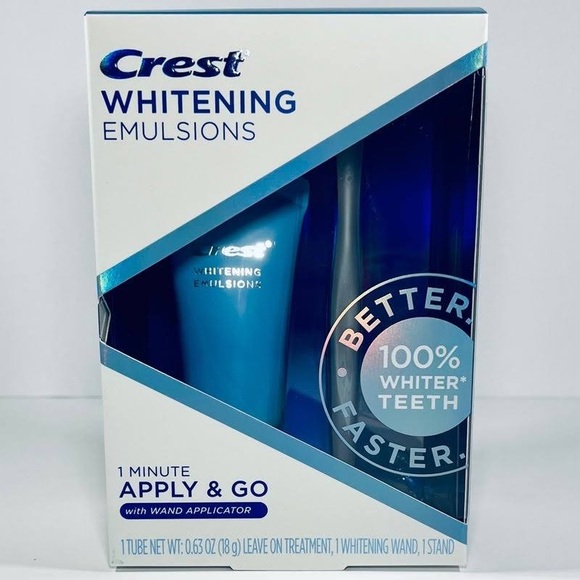 Crest Bath & Body Crest Whitening Emulsion Minute Apply And Go